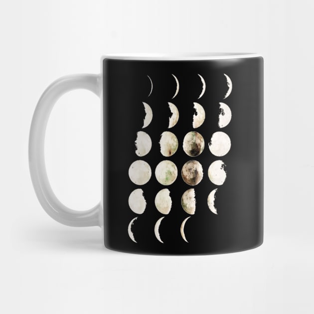 moon phases by Lamink